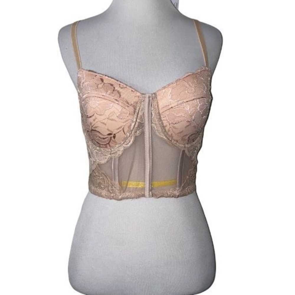 5/$30 🎈 Charlotte Russe‎ women’s medium cropped bustier top